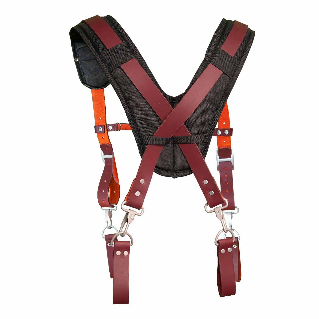 Tool Belt Suspenders Heavy Duty Work Suspenders for Men Tool Harness Adjusta... 