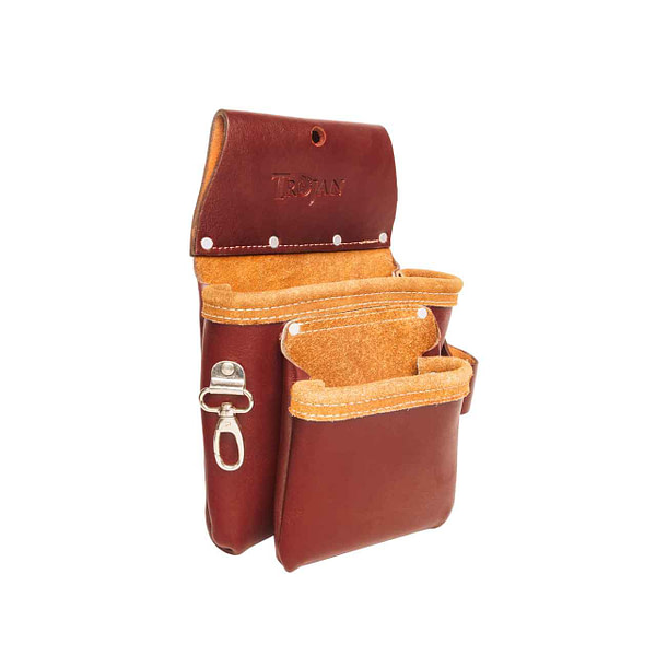 carpenters leather tool pouch
